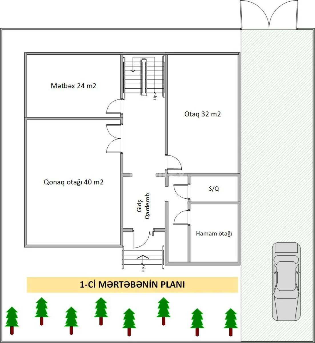 6 otaqlı həyət evi, Mehdiabad q., Mehdiabad qəsəbəsi, Abşeron rayonu — şəkil 20
