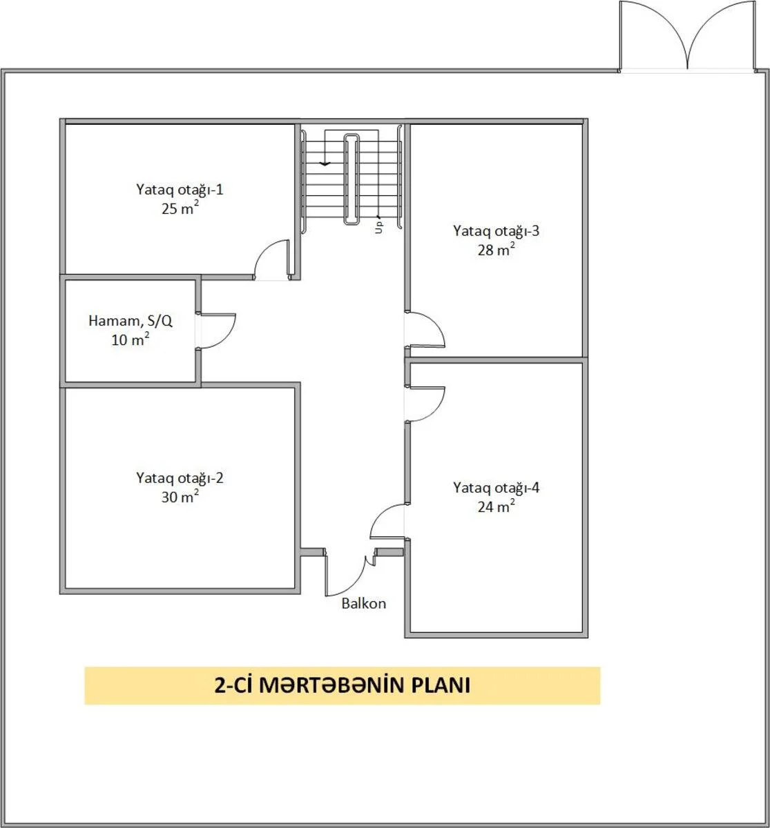 6 otaqlı həyət evi, Mehdiabad q., Mehdiabad qəsəbəsi, Abşeron rayonu — şəkil 21
