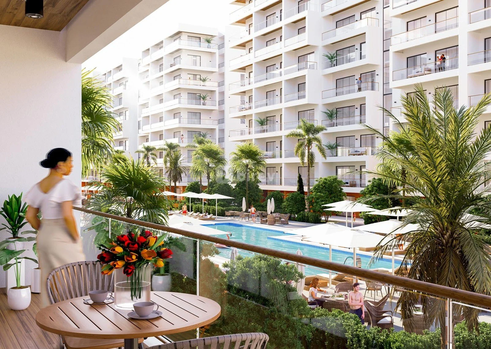 1 otaqlı mənzil, Nardaran q., Nardaran qəs. Sea Breeze, Sabunçu rayonu — şəkil 1