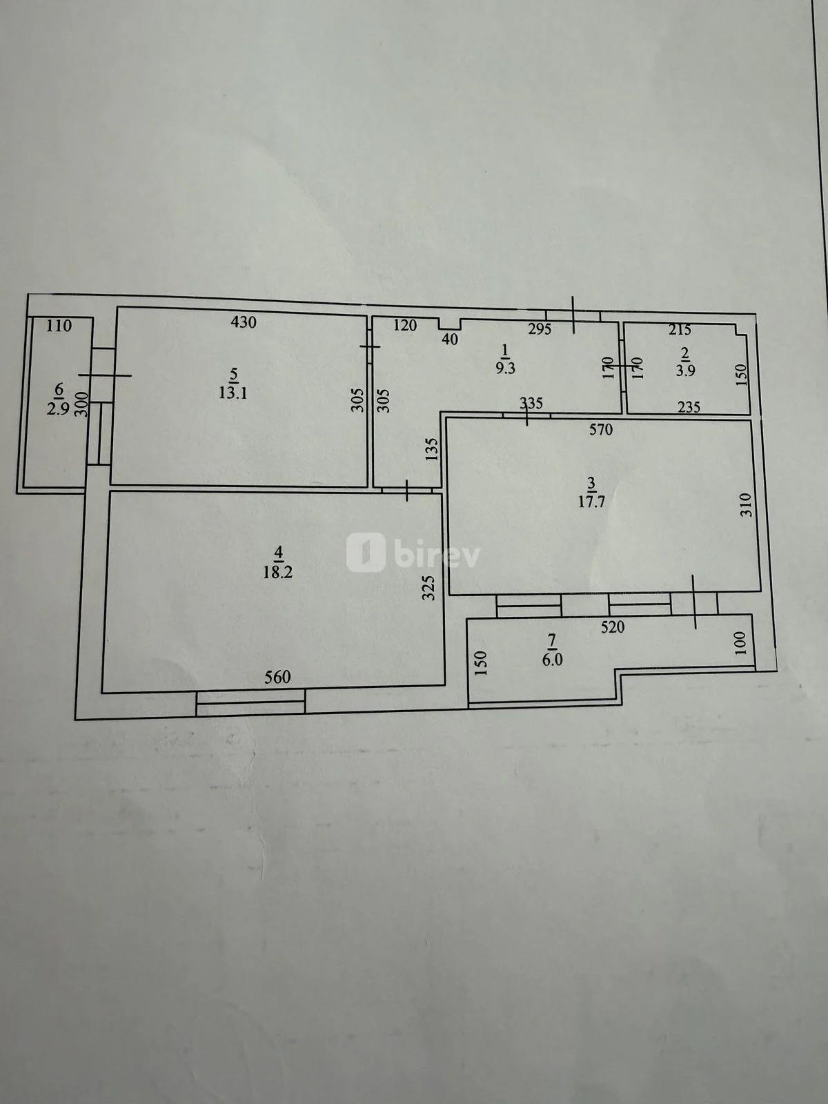2 otaqlı mənzil, Mehdiabad q., Mehdiabad qəsəbəsi, Abşeron rayonu — şəkil 15