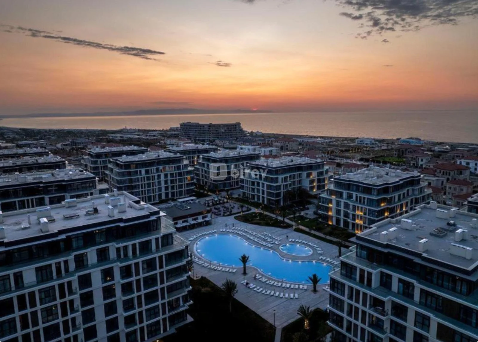 1 otaqlı mənzil, Sea Breeze q., Park Lane, bina 2, Sabunçu rayonu — şəkil 1