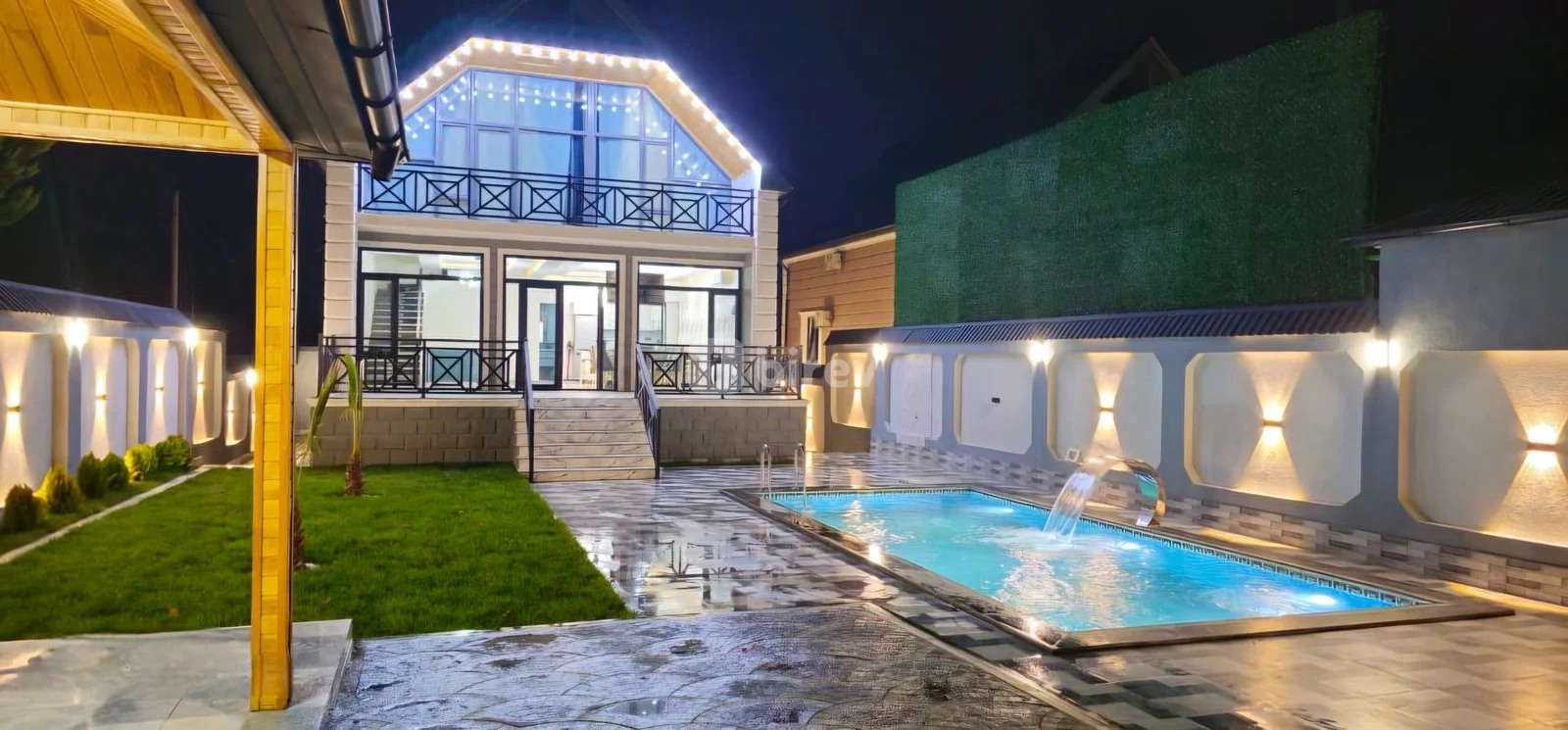 7 otaqlı həyət evi, Qəbələ rayonu, Qəbələ r., Qəbələ rayonu — şəkil 1