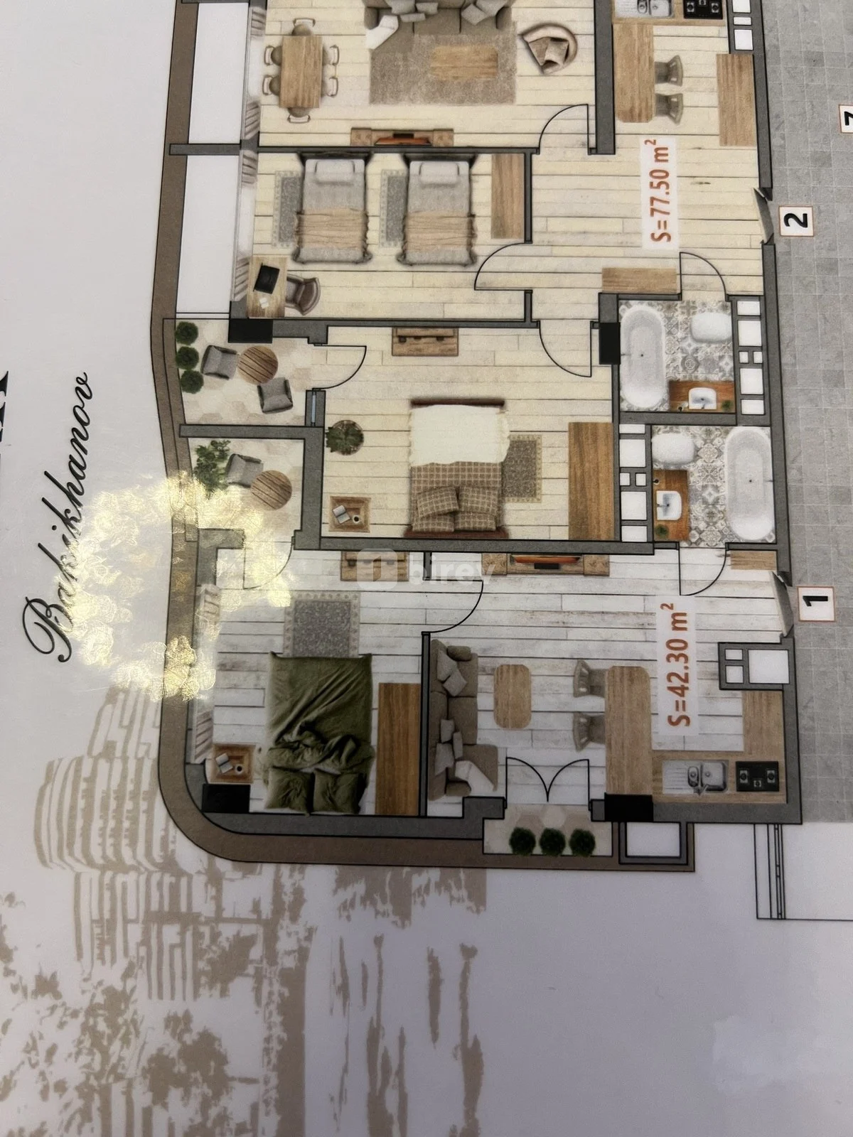 2 otaqlı mənzil, Bakıxanov q., Sakit Qocayev 21, Sabunçu rayonu — şəkil 3