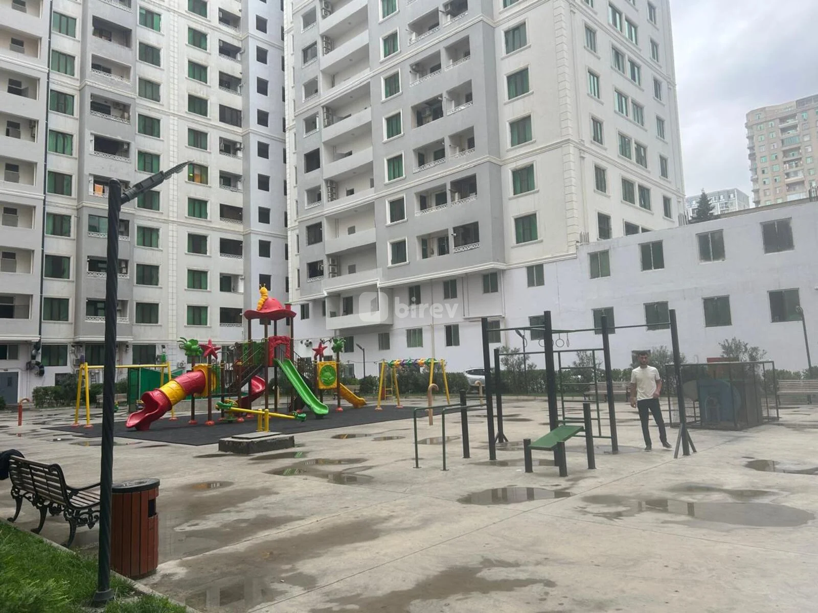 2 otaqlı mənzil, Nəsimi rayonu, F.Qasımzadə küçəsi, Bakı şəhəri — şəkil 19