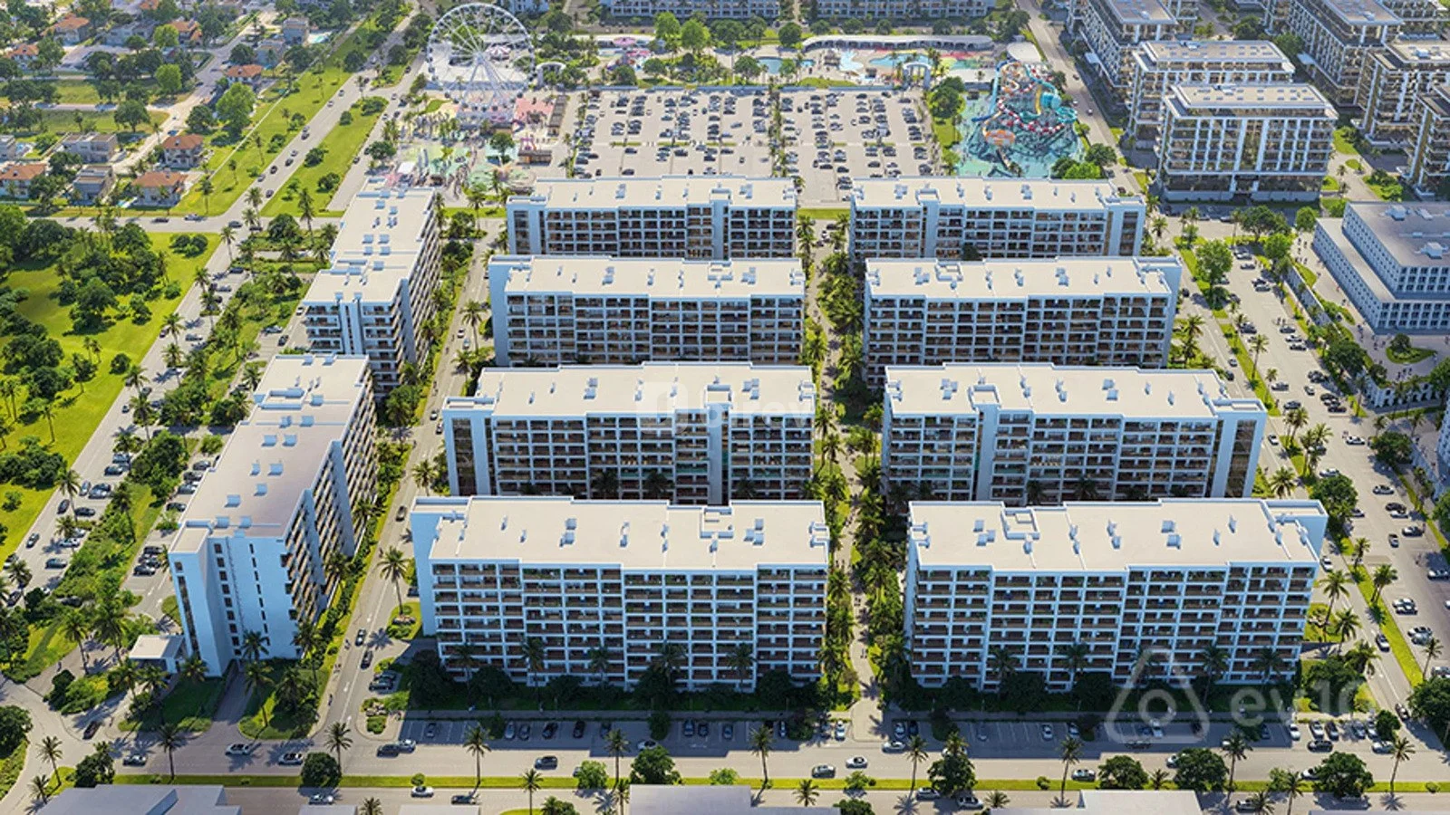 2 otaqlı mənzil, Sea Breeze q., Seabrize Park Resdent 3 92 kv, Sabunçu rayonu — şəkil 2