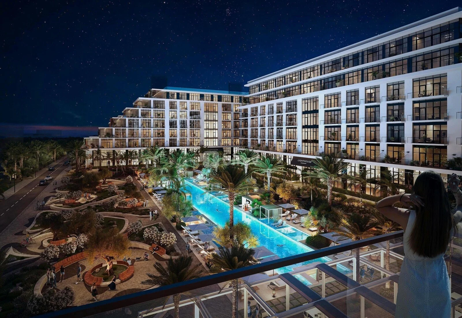 2 otaqlı mənzil, Sea Breeze q., Light house Residence, 2., Sabunçu rayonu — şəkil 1