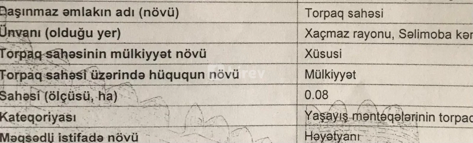 8 sot torpaq, Nabran, Xudat-Nabran yolu, Xaçmaz rayonu — şəkil 5