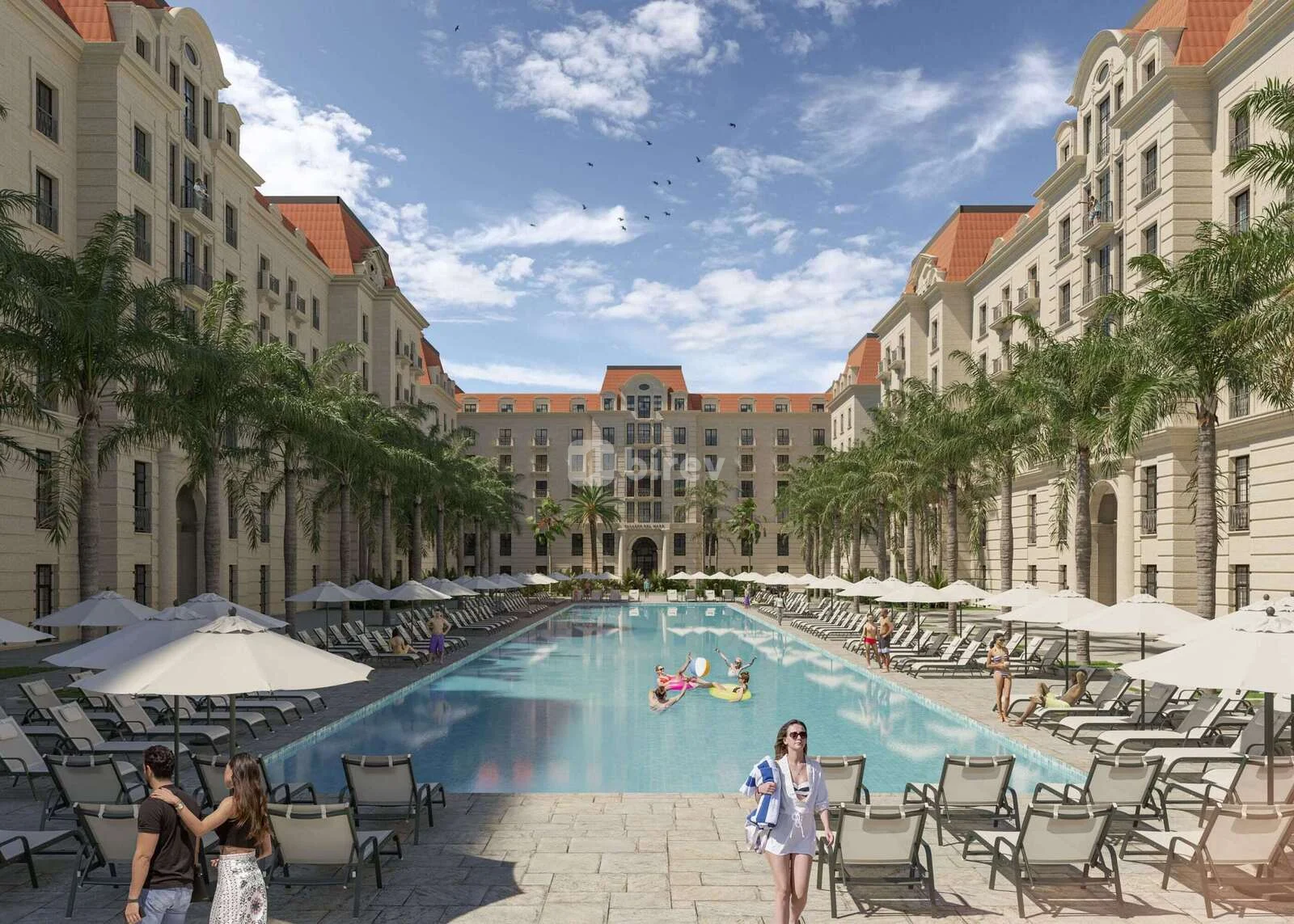 2 otaqlı mənzil, Sea Breeze q., Palazzo Del Mare, Sabunçu rayonu — şəkil 6