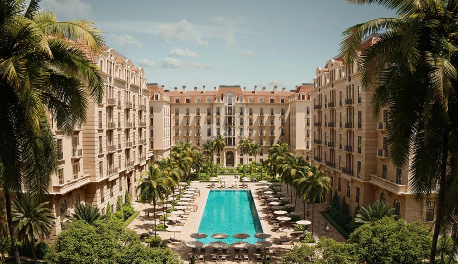 2 otaqlı mənzil, Sea Breeze q., Palazzo Del Mare, Sabunçu rayonu — şəkil 7