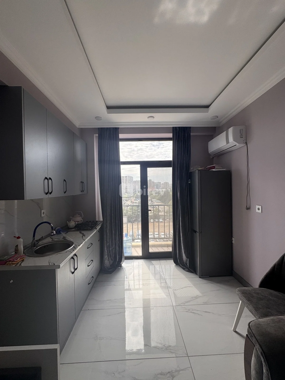 2 otaqlı mənzil, 7-ci mikrorayon, West Town yaşayış kompleksi, Binəqədi rayonu — şəkil 2