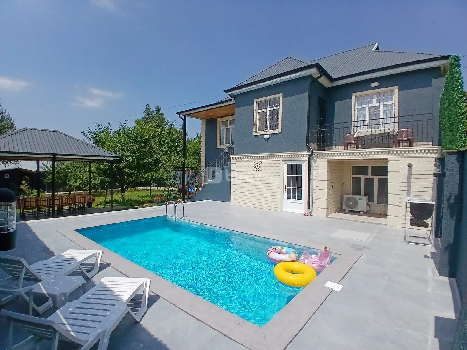 6 otaqlı həyət evi, İsmayıllı rayonu, İsmayıllı r. — şəkil 1