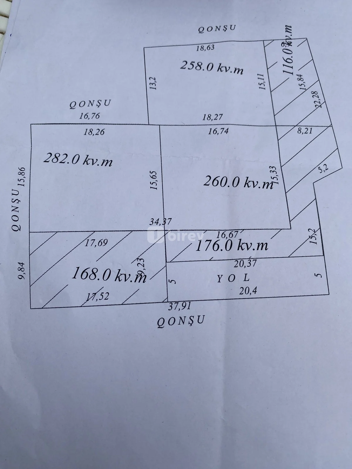 13.6 sot torpaq, Şüvəlan q., Şüvəlan qəsəbəsi, Xəzər rayonu — şəkil 2