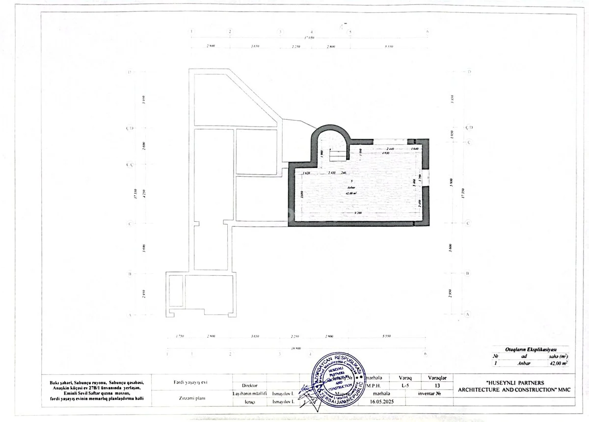9 otaqlı həyət evi, Bakıxanov q., Anaşkin küç., Sabunçu rayonu — şəkil 17