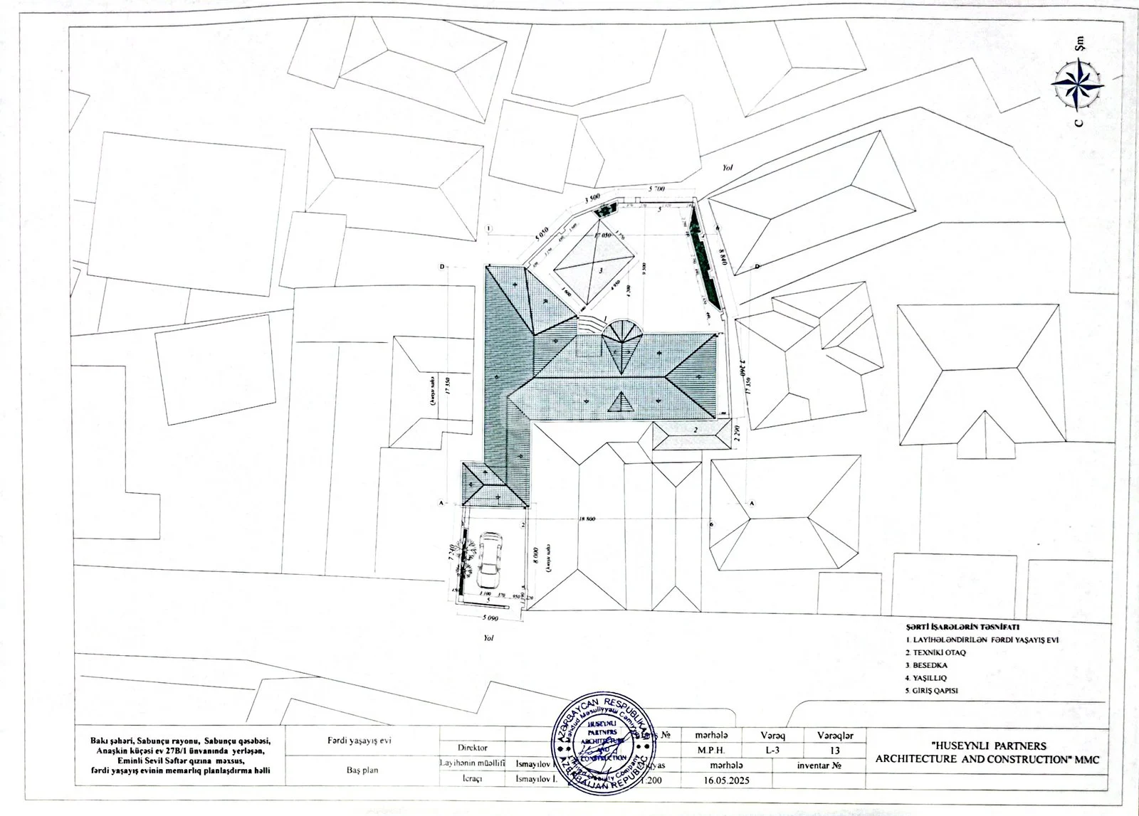 9 otaqlı həyət evi, Bakıxanov q., Anaşkin küç., Sabunçu rayonu — şəkil 20