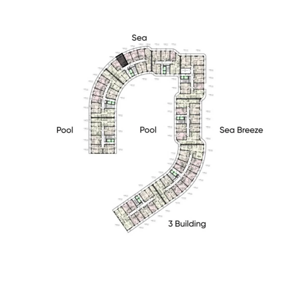 1 otaqlı mənzil, Nardaran q., Nardaran qəs. Sea Breeze, Sabunçu rayonu — şəkil 6