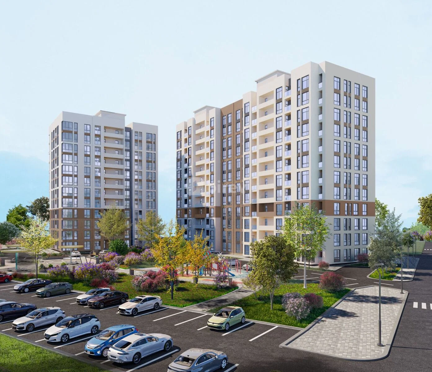 2 otaqlı mənzil, Masazır q., Azadlıq pr.60, Abşeron rayonu — şəkil 1