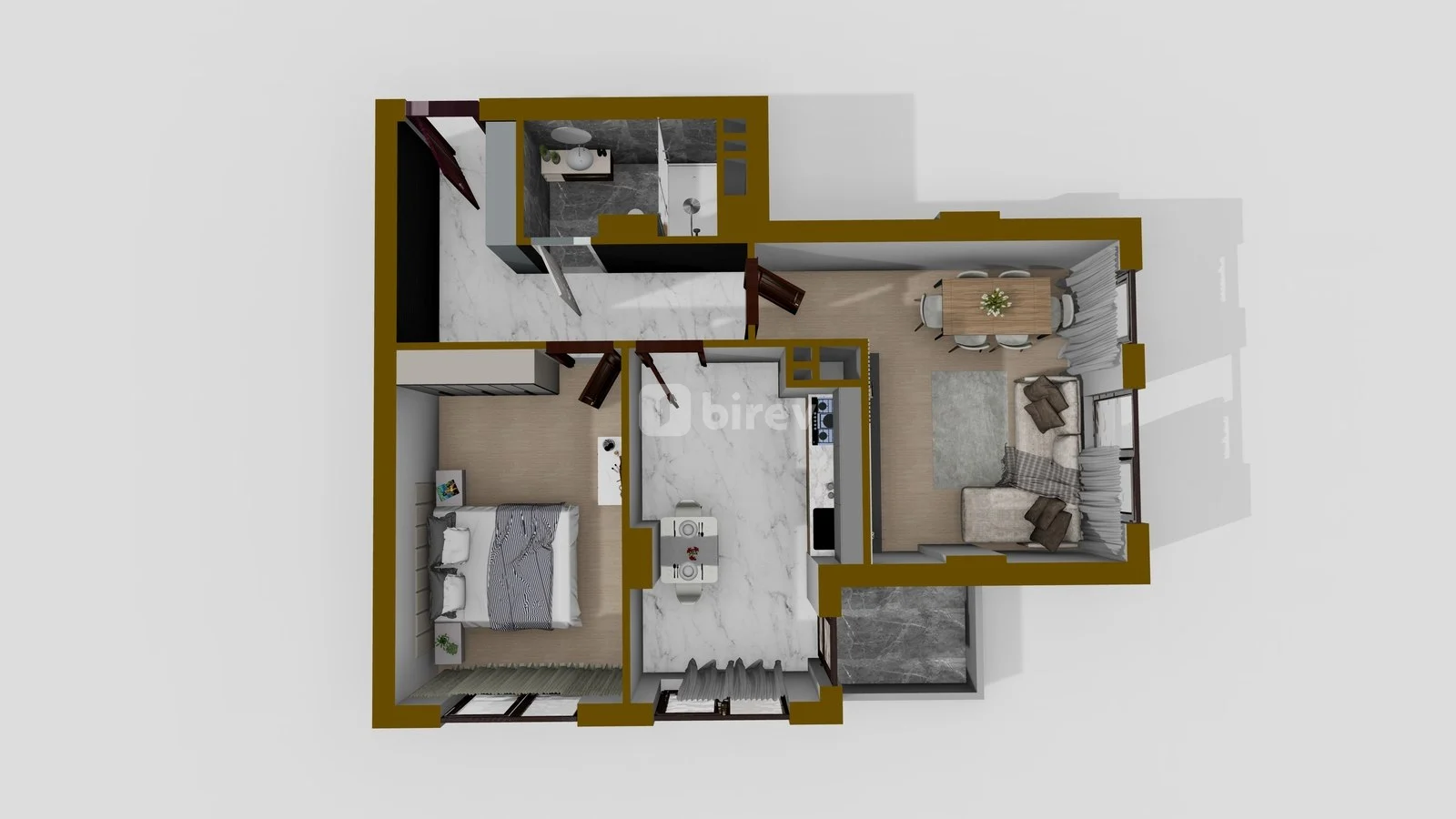 2 otaqlı mənzil, Masazır q., Azadlıq pr.60, Abşeron rayonu — şəkil 6