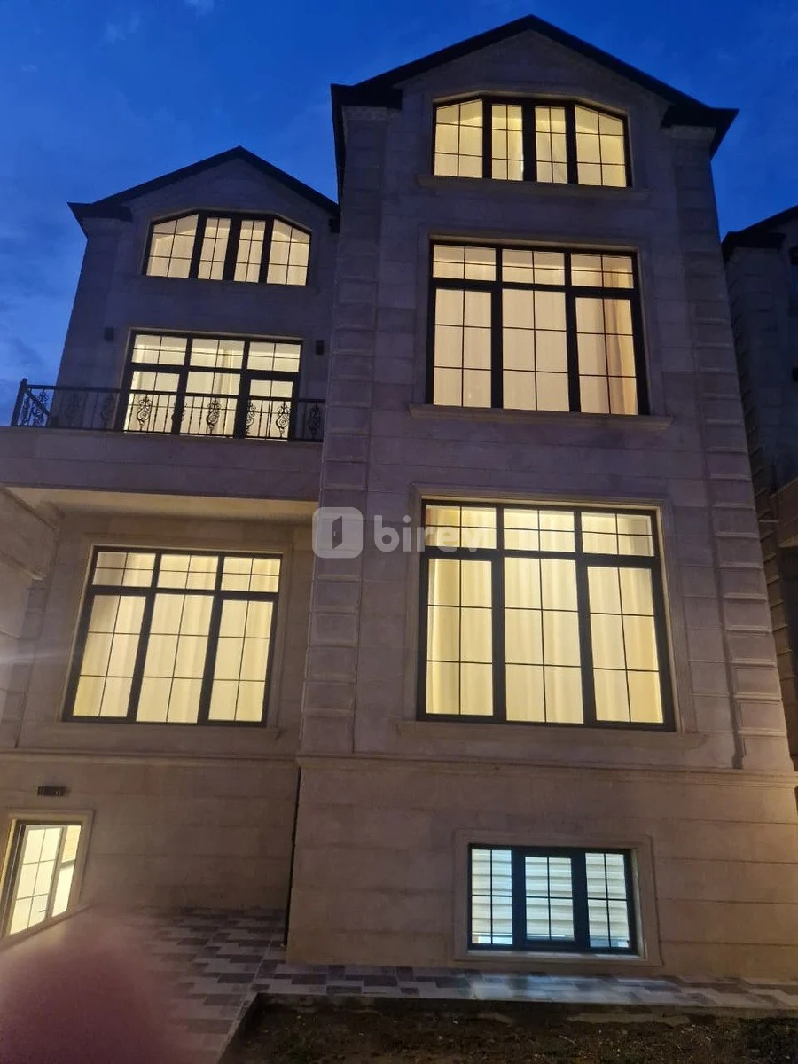 7 otaqlı həyət evi, Badamdar q., 3 cü massiv, Səbail rayonu — şəkil 2