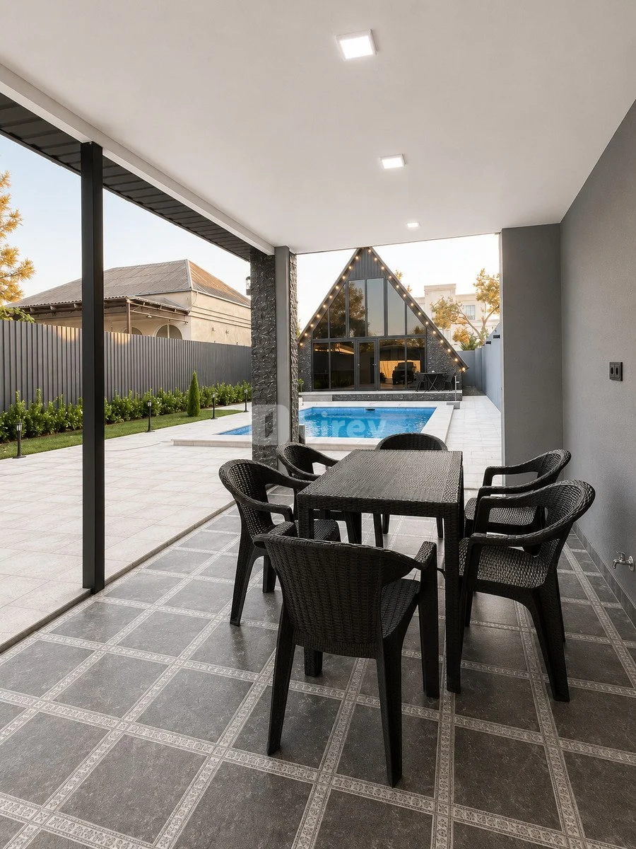 3 otaqlı həyət evi, Şağan q., Əbdül Kərim, Xəzər rayonu — şəkil 16