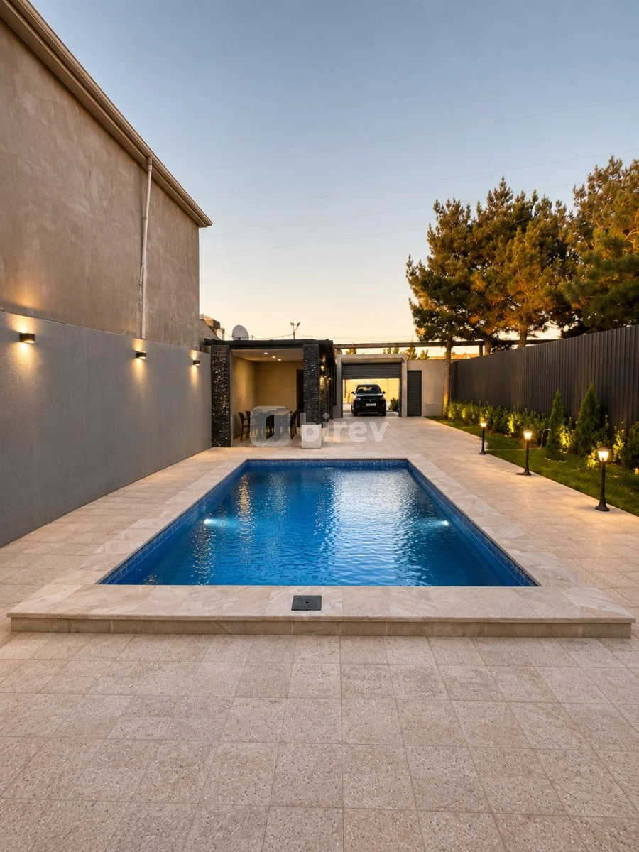 3 otaqlı həyət evi, Şağan q., Əbdül Kərim, Xəzər rayonu — şəkil 19