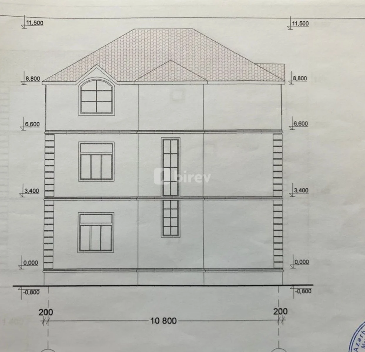 9 otaqlı həyət evi, Xırdalan q., Əcəmi Naxçıvani küç., Abşeron rayonu — şəkil 6