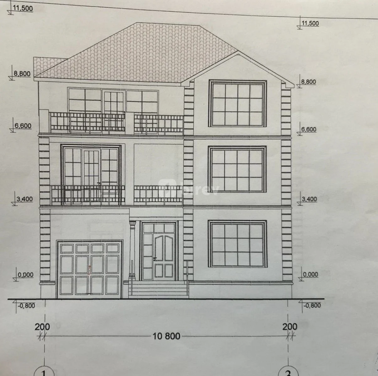 9 otaqlı həyət evi, Xırdalan q., Əcəmi Naxçıvani küç., Abşeron rayonu — şəkil 7