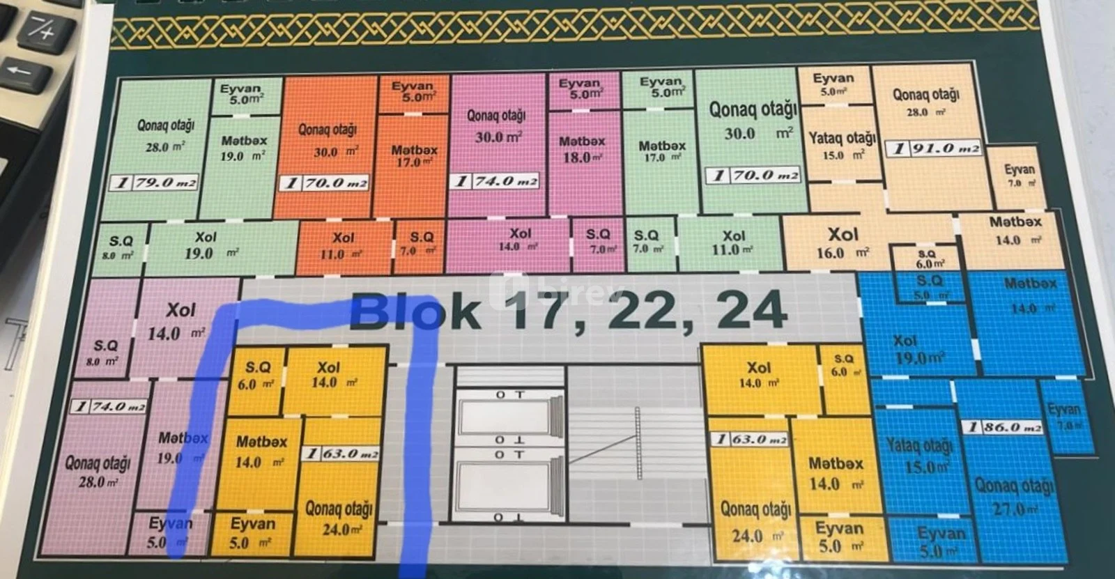 2 otaqlı mənzil, Saray q., Saray qəsəbəsi, Abşeron rayonu — şəkil 15