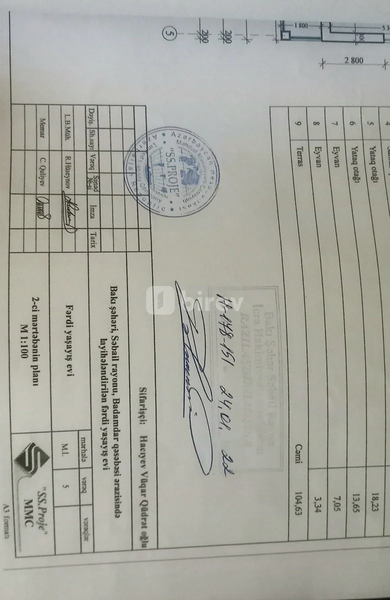 4 sot torpaq, Badamdar q., Üfüq küçəsi, Səbail rayonu — şəkil 4