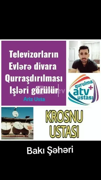 Televizor ustası — iş nümunəsi 6