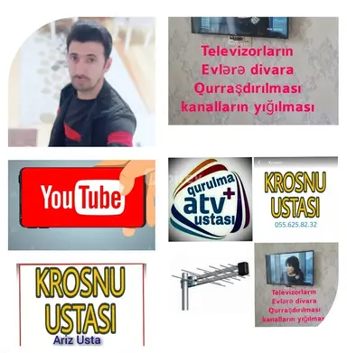 Televizor ustası — iş nümunəsi 8