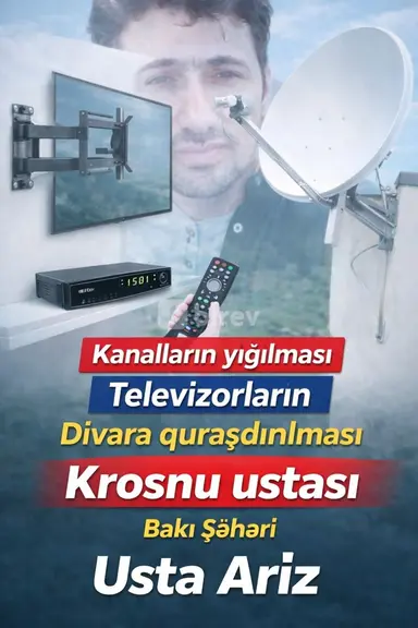 Televizor ustası — iş nümunəsi 14
