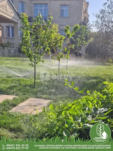 Suvarma sistemi ustası — iş nümunəsi 1