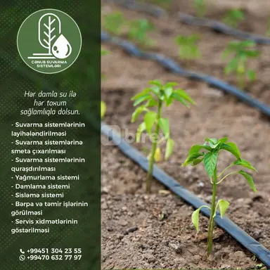 Suvarma sistemi ustası — iş nümunəsi 2