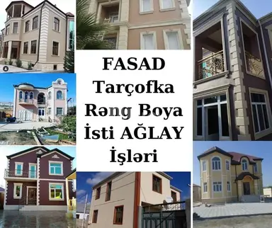 Fasad ustası — iş nümunəsi 1
