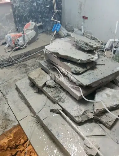 Beton ustası — iş nümunəsi 1