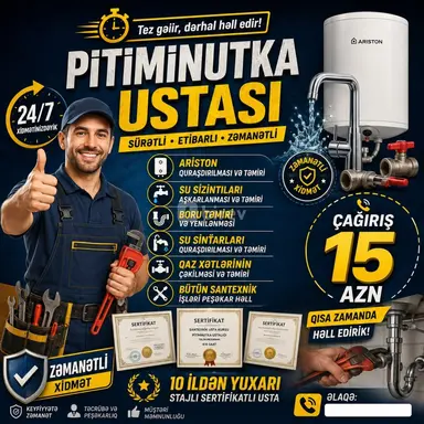 Məişət texnikası ustası — iş nümunəsi 1