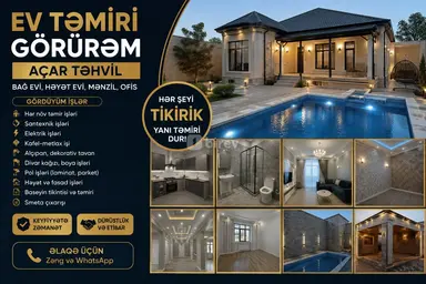 Söküntü ustası — iş nümunəsi 1
