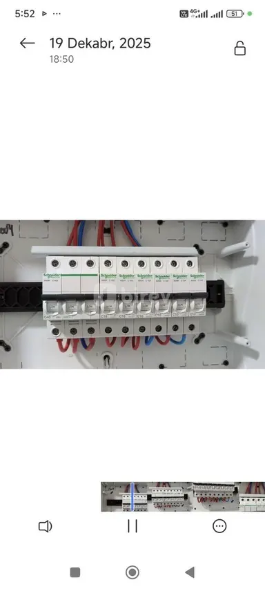 Elektrik ustası — iş nümunəsi 9