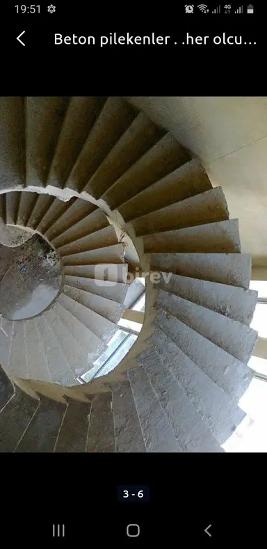 Beton ustası — iş nümunəsi 3