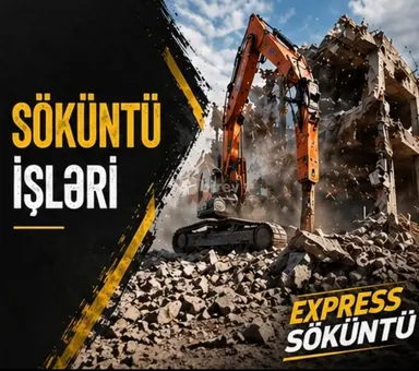 Söküntü ustası — iş nümunəsi 1