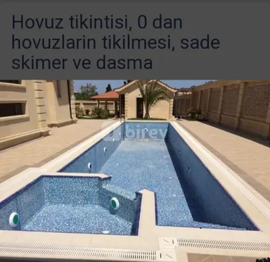 Hovuz təmizləyən — iş nümunəsi 3