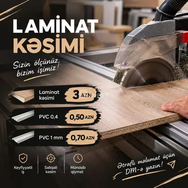 Laminat ustası — iş nümunəsi 1