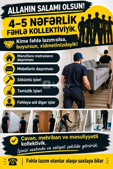 Fəhlə — iş nümunəsi 1