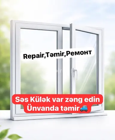 Pəncərə ustası — iş nümunəsi 1